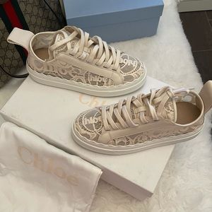 Authentic Chloe sneakers
